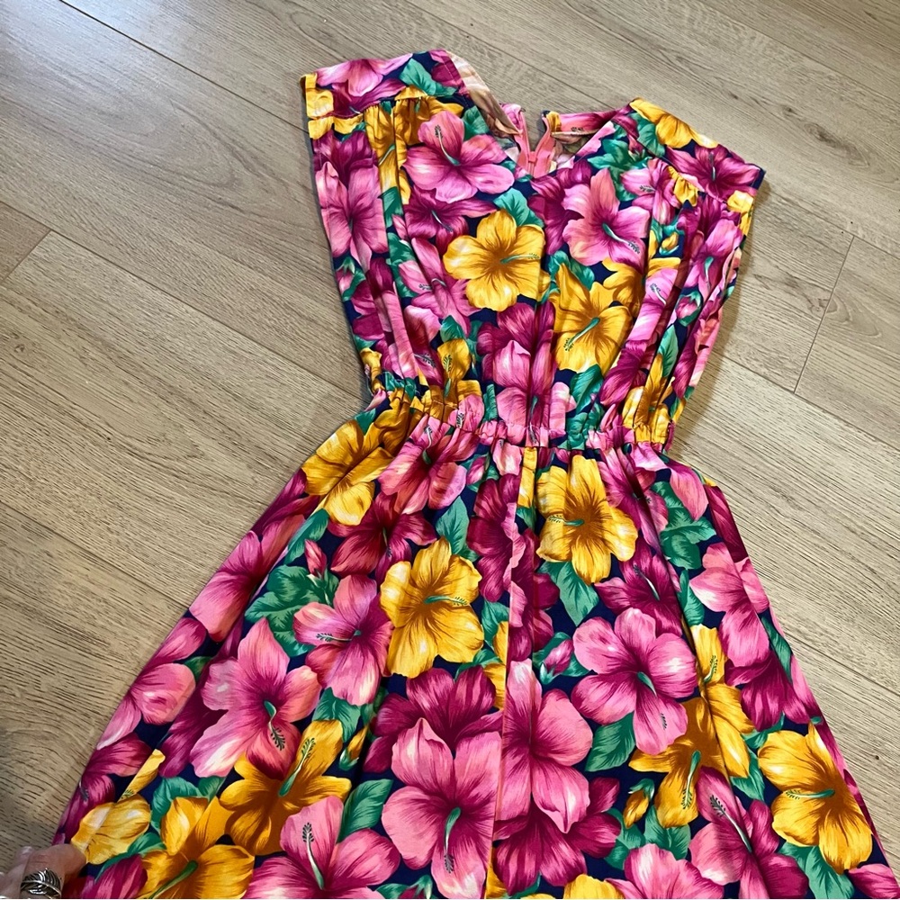 Vintage floral dress